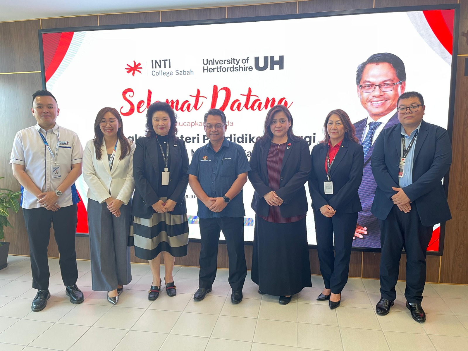 Honoured Visit by Deputy Minister of Higher Education to INTI College Sabah’s Upcoming New Campus