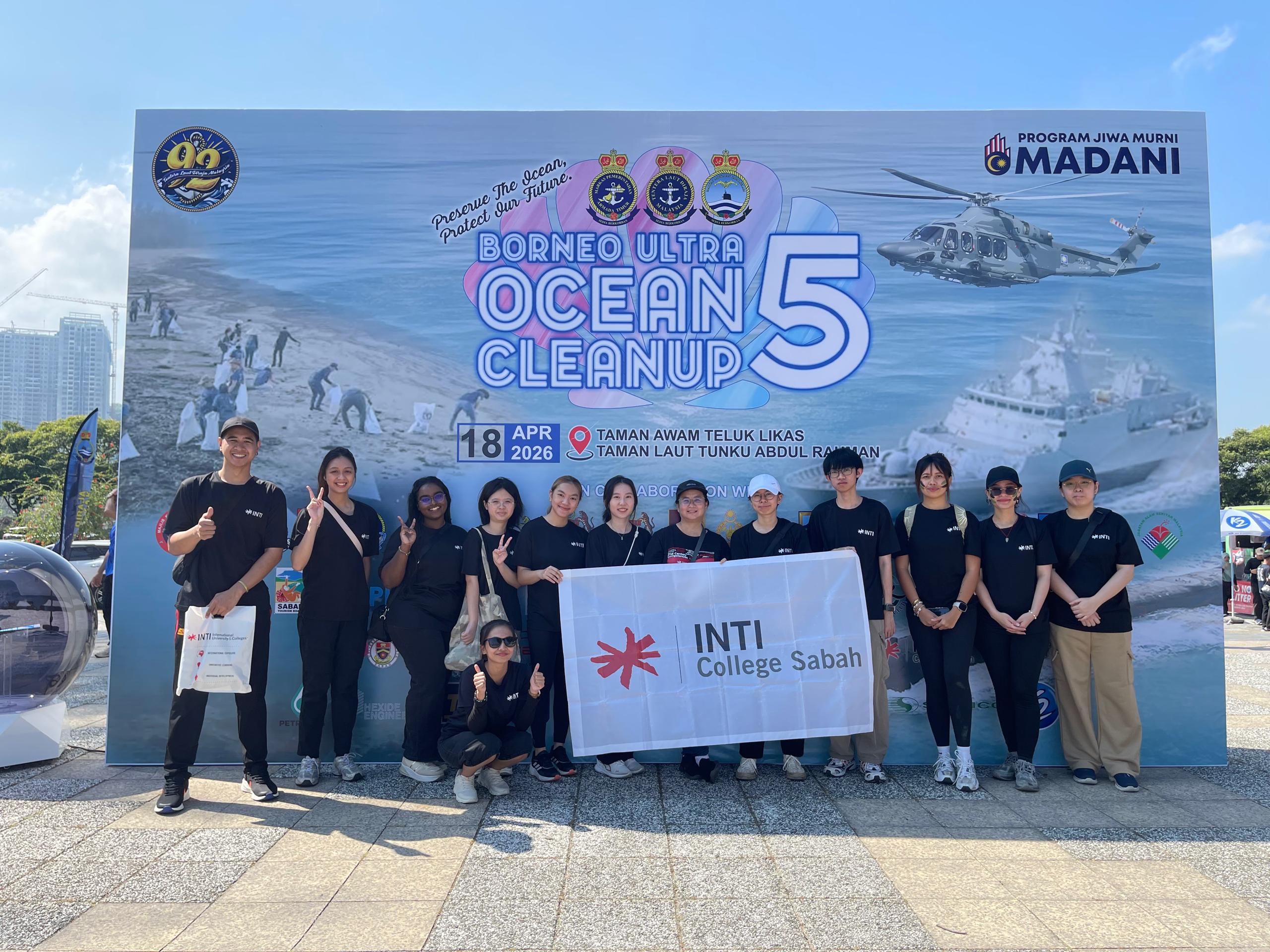 Learning Beyond the Classroom: INTI Students Make Waves at Borneo Ultra Ocean Cleanup 5